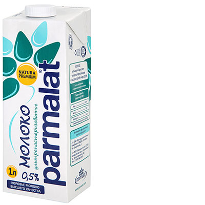 Молоко Parmalat ультрапастеризованное 0,5%